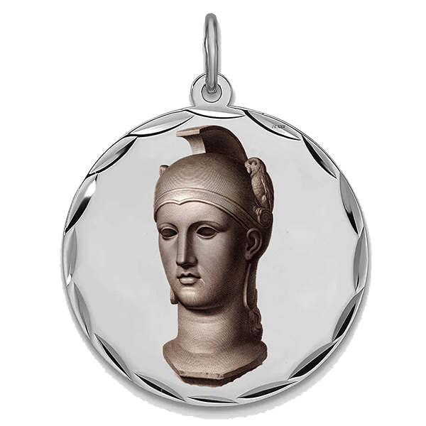 Classic Ancient Silver Pendant IV