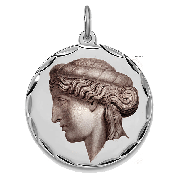 Classic Ancient Silver Pendant VI