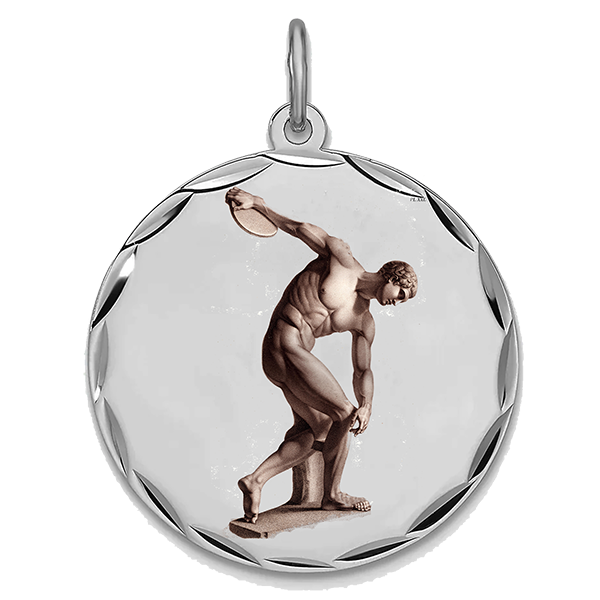 Classic Ancient Silver Pendant VII