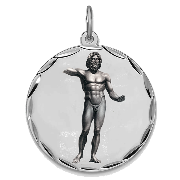 Classic Ancient Silver Pendant XIII