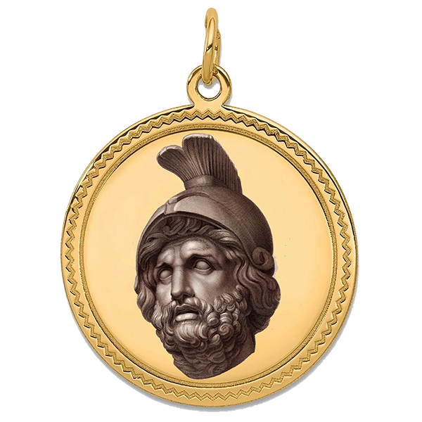 Classic Ancient Gold Pendant VIII