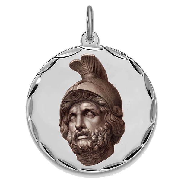 Classic Ancient Silver Pendant VIII