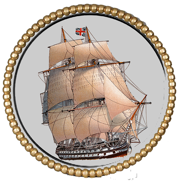 Historic Ships Silver Round I
