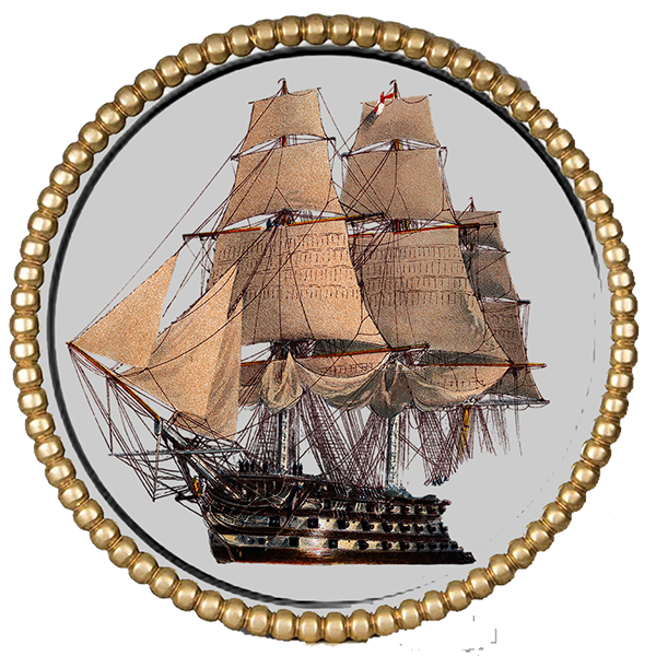 Historic Ships Silver Round V