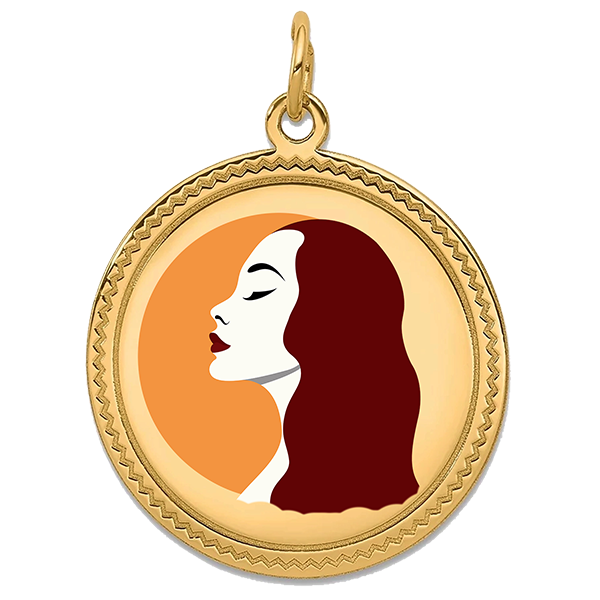 Modern Gold Pendant I