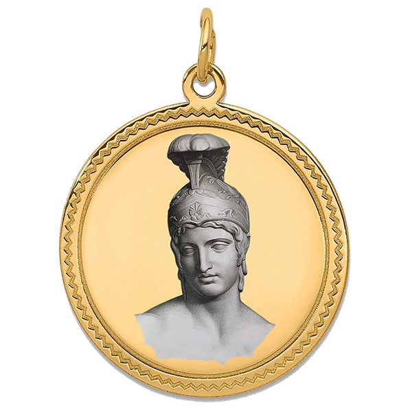 Homeric Gold Pendant VIII