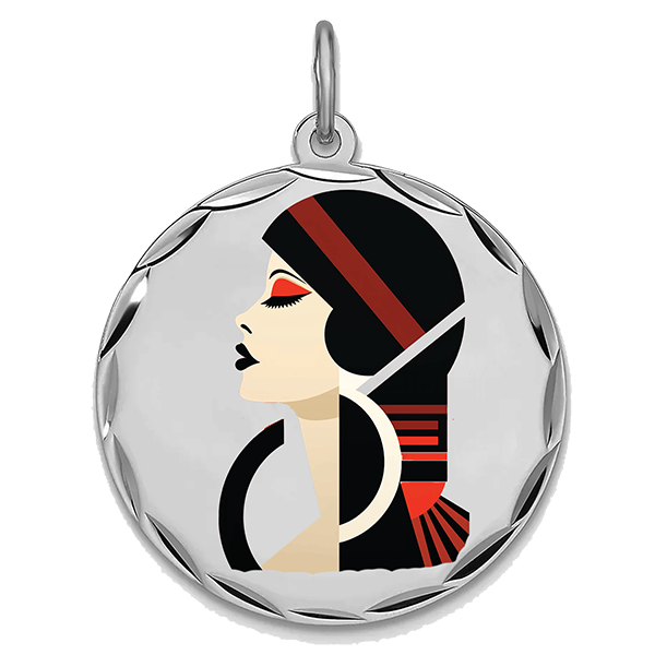 Modern Silver Pendant V
