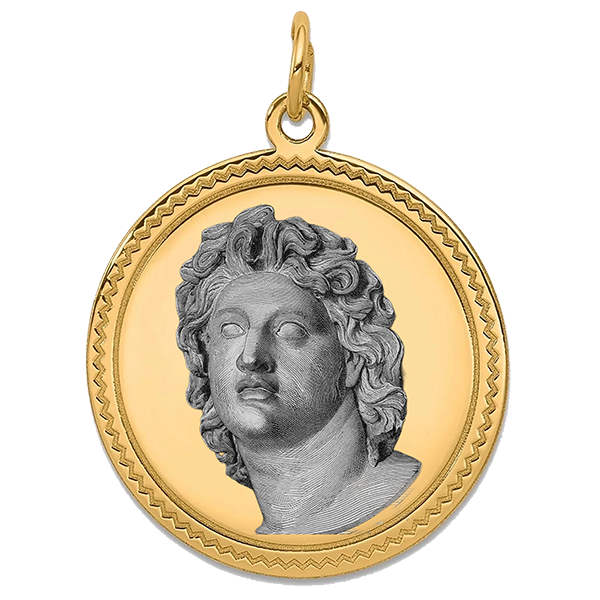 Classic Ancient Gold Pendant XI