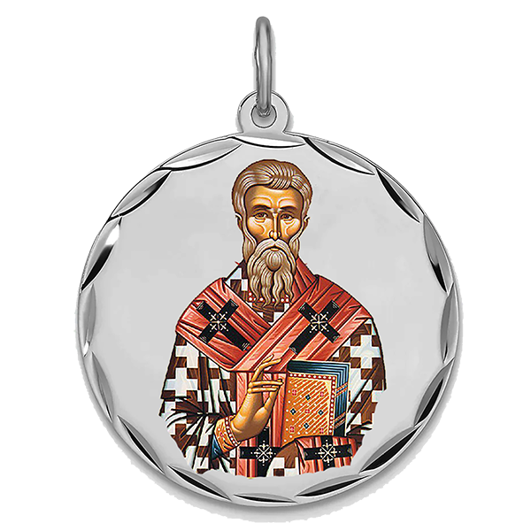 Religious Silver Pendant IV