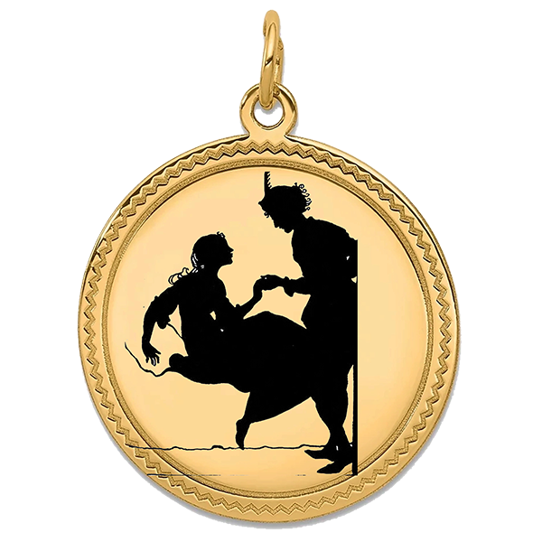 Ballett Performance Gold Pendant III