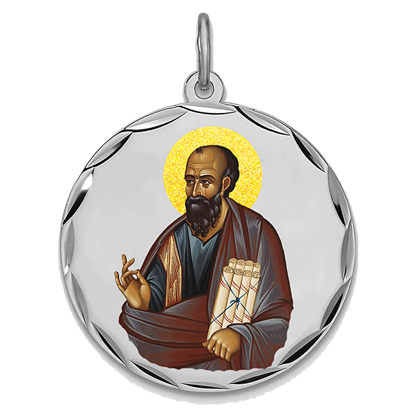 Religious Silver Pendant VI