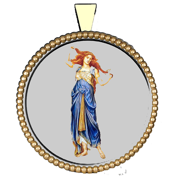 Cassandra of Troy, Silver Pendant