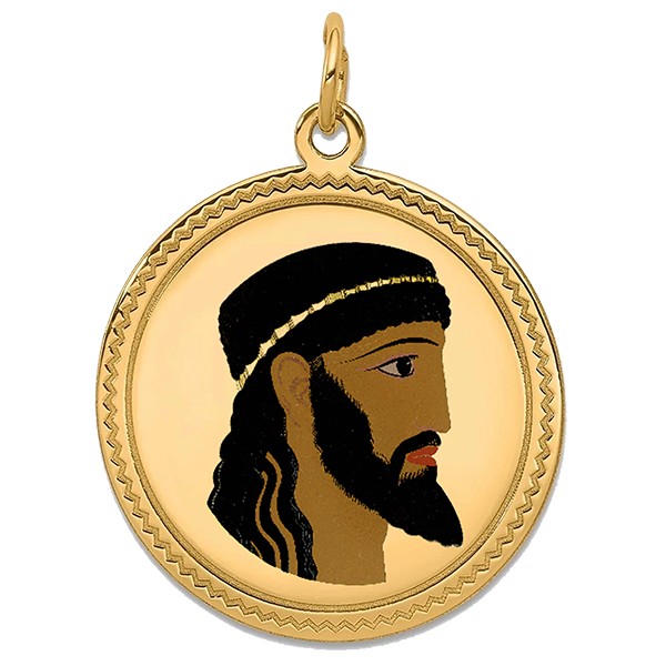 Homeric Gold Pendant V