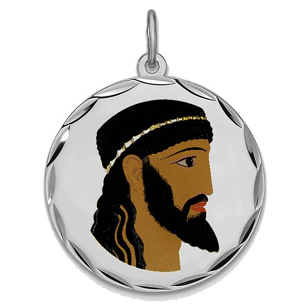 Homeric Silver Pendant V