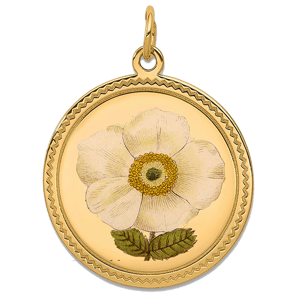 Flower Gold Pendant I