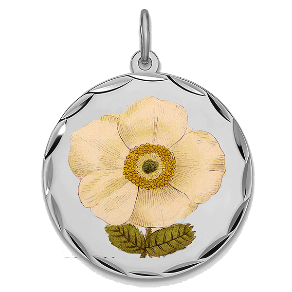 Flower Silver Pendant I
