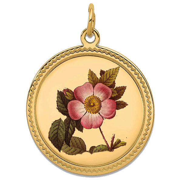 Flower Gold Pendant II