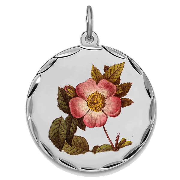 Flower Silver Pendant II