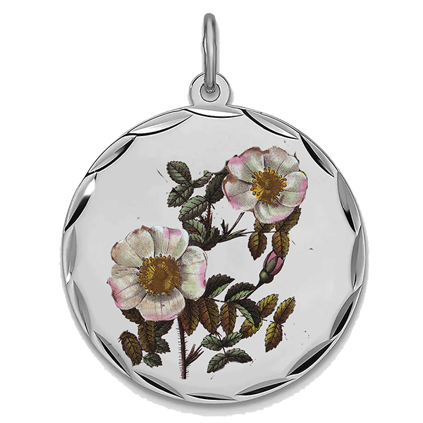 Flower Silver Pendant III
