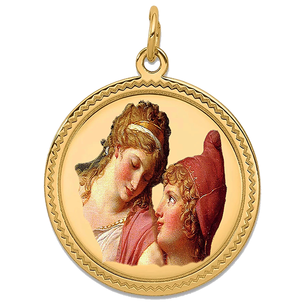 Homeric Gold Pendant IV