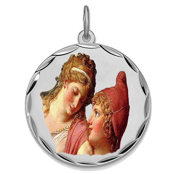 Homeric Silver Pendant IV