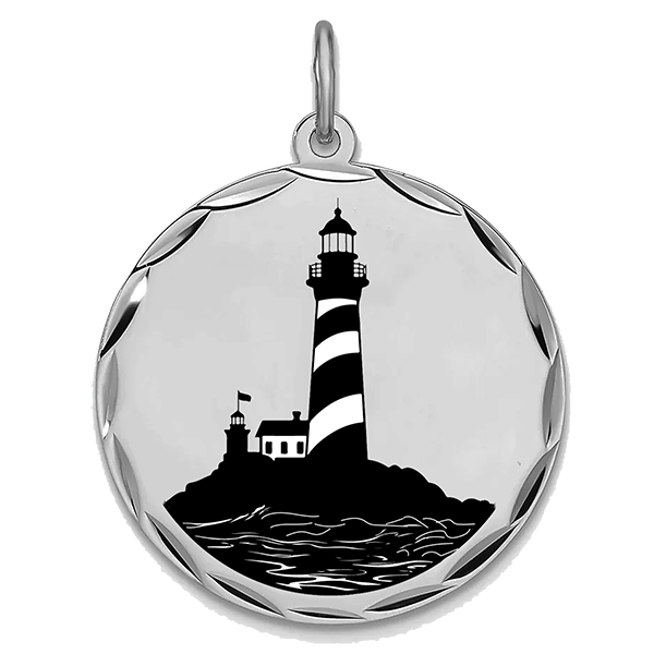Lighthouse Silver Pendant II
