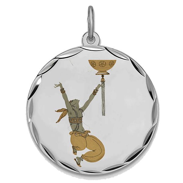 Ballet Silver Pendant II