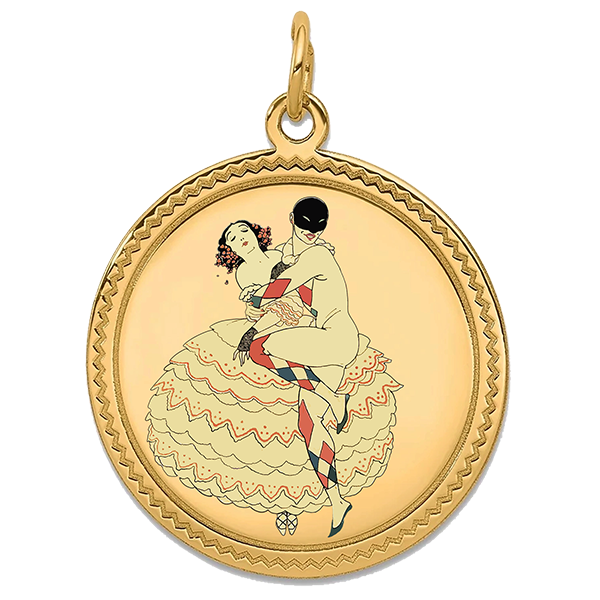 Ballett Gold Pendant VI