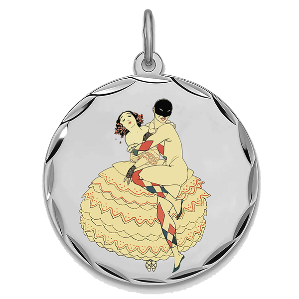 Ballet Silver Pendant VI