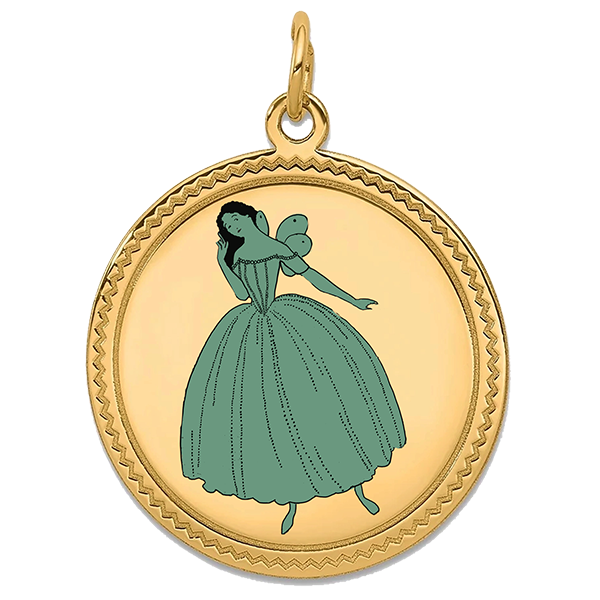 Ballett Gold Pendant VII