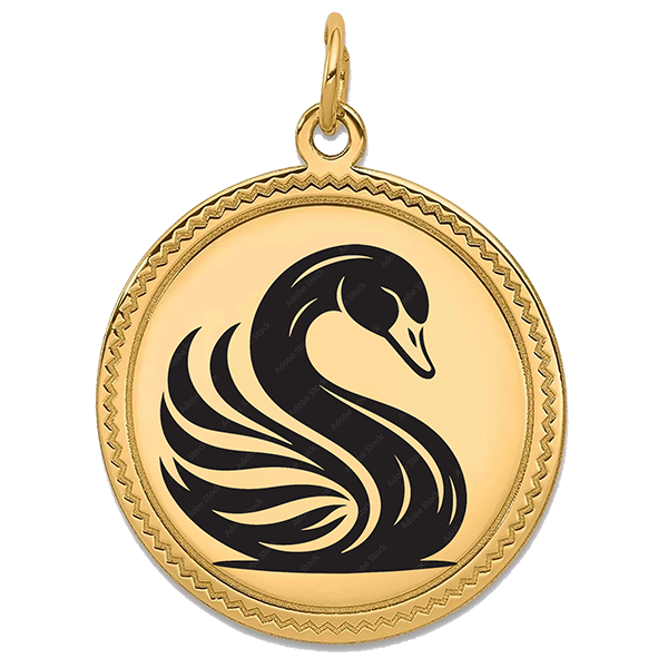 Ballett Performance Gold Pendant IV
