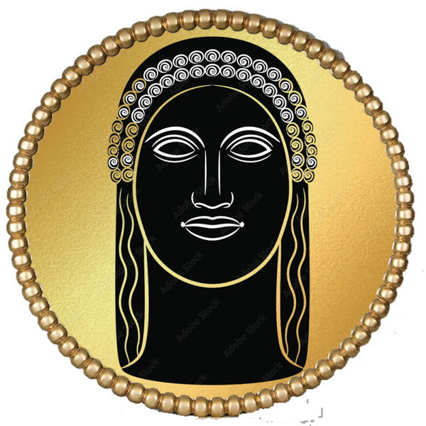 Helen of Troy, 1.00 inch Gold Round