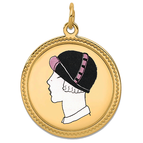 Art Decol Gold Pendant I