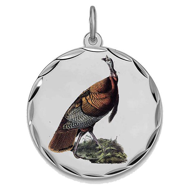 Audubon Silver Pendant I