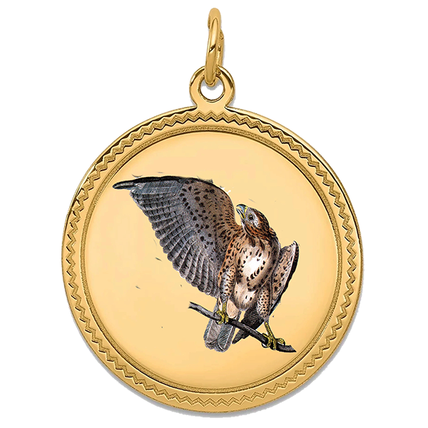 Audubon Gold Pendant III
