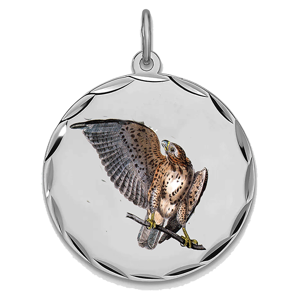 Audubon Silver Pendant III