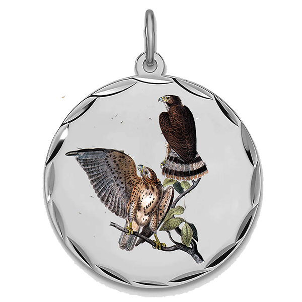 Audubon Silver Pendant IV