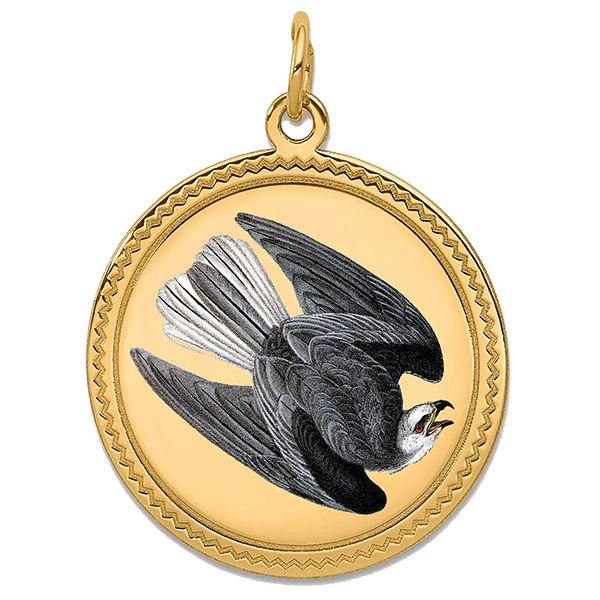 Audubon Gold Pendant V