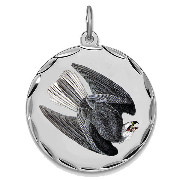 Audubon Silver Pendant V
