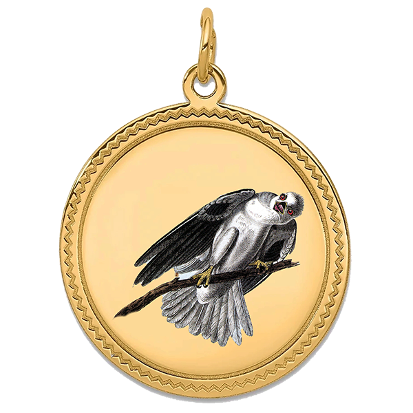 Audubon Gold Pendant VI