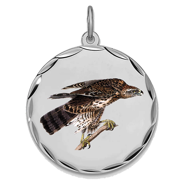 Audubon Silver Pendant VII