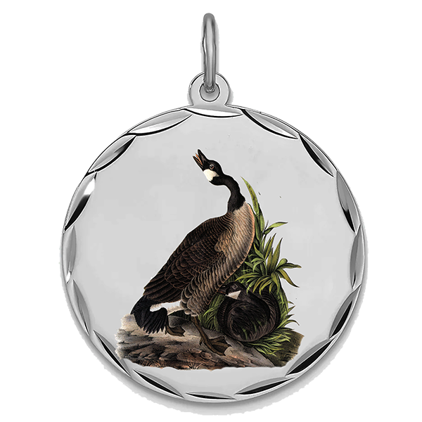 Audubon Silver Pendant IX