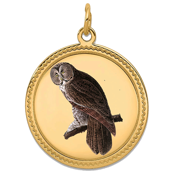 Audubon Gold Pendant XI