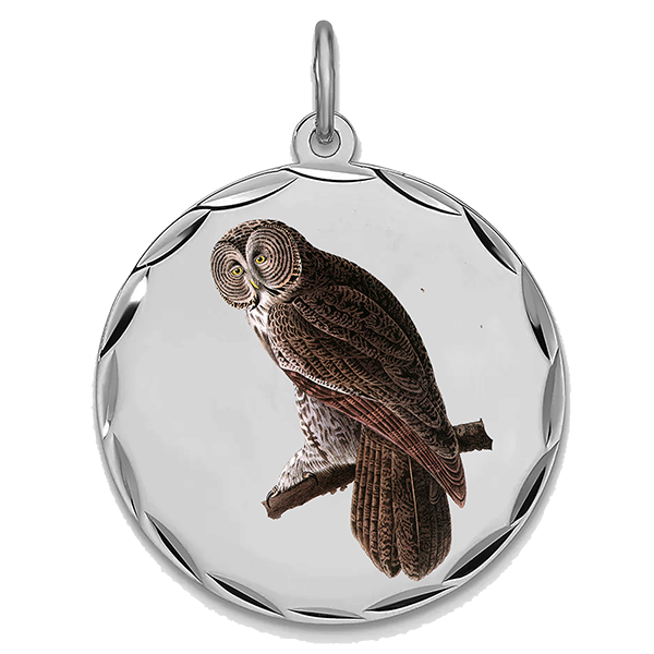Audubon Silver Pendant XI