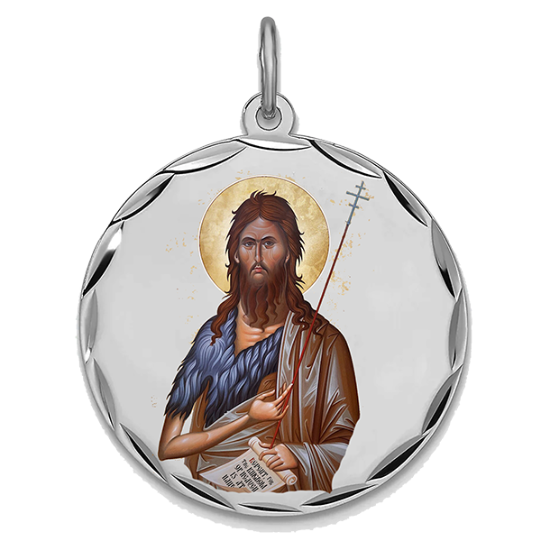 Religious Silver Pendant XI