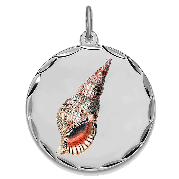 Sea Shell Silver Pendant VI