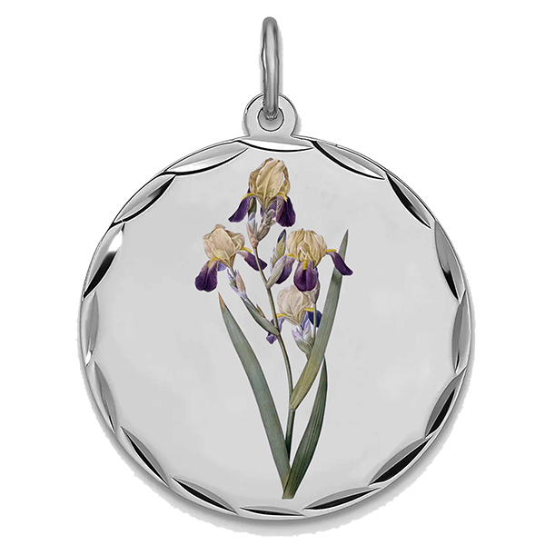 Flower Silver, Pendant for May
