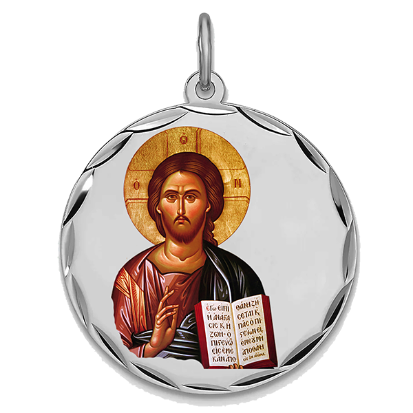Religious Silver Pendant XIV