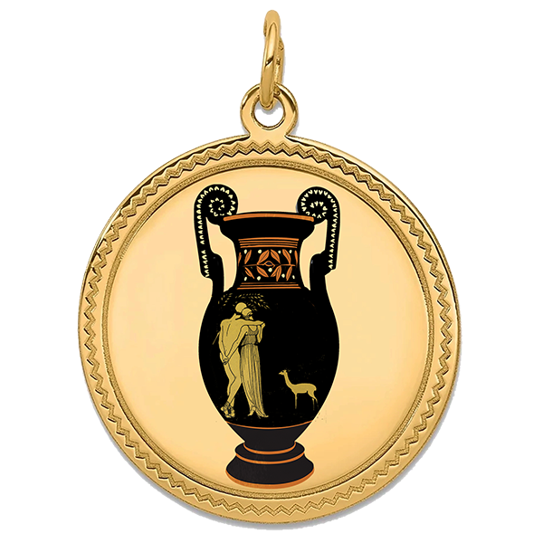 Iconic Gold Pendant XIII