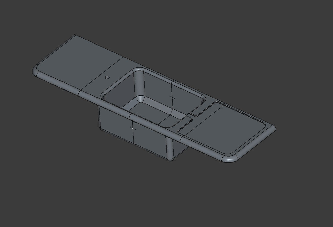 Bench/Tabletop Series - Inbuilt Sink